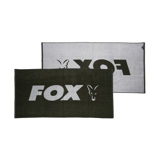 Fox - Beach Towel Green / Silver