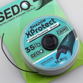 SEDO Shadow XProtect - Coated hooklink Green 35lbs 20m