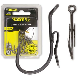 Black Cat - Ghost Rig-Haken DG 5/0 coating 5 Stück