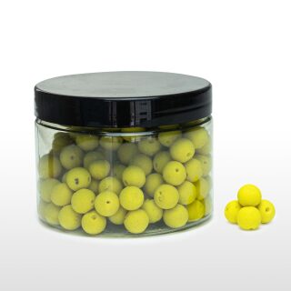 Carpline24 - Mini Fluo Boilies - Gelb Erdbeere