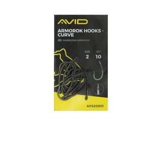 Avid Carp Armorok Hooks Curve Size 6 Barbless