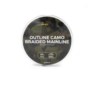 Avid Carp Outline Camo Braided Mainline 30lb 600m