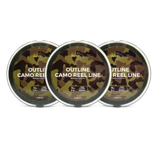 Avid Carp Outline Camo Reel Line 300m