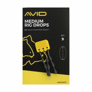 Avid Carp Rig Drops Medium