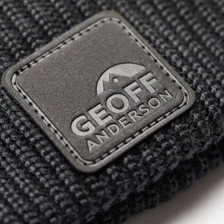 Geoff Anderson - Merino Roar Beanie - schwarz