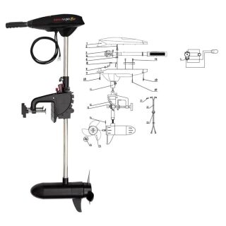 Rhino VX 50 ECO Elektro-Außenbordmotor