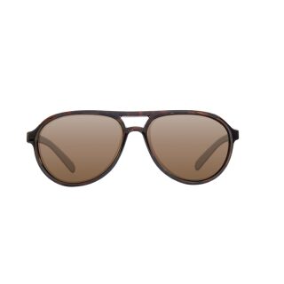 Korda Sunglasses Aviator Tortoise Frame - Brown Lens