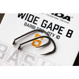 Korda Basix Wide Gape Barbless Size 6