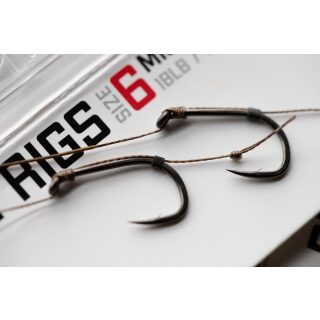 Korda Basix Hair Rigs Wide Gape Barbless