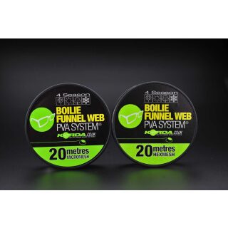 Korda Boilie Funnel Web HEXMESH - 20m Refill