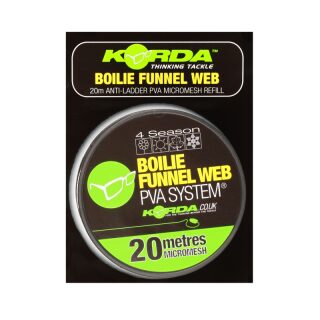 Korda Boilie Funnel Web MICROMESH - 20m Refill