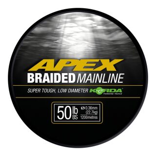 Korda Apex Braided Mainline - 1200m