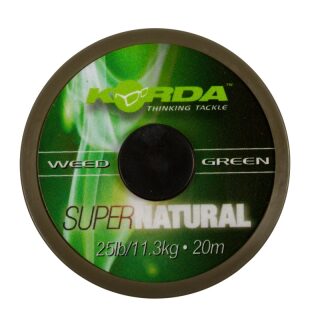 Korda Super Natural - Weedy Green 18lb - 20m