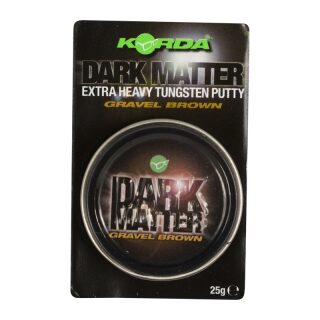 Korda Dark Matter Tungsten Putty Gravel / Brown