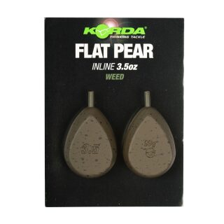 Korda Flat Pear Inline Blister (2 pcs) 3oz/84 gr