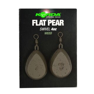 Korda Flat Pear Swivel Blister