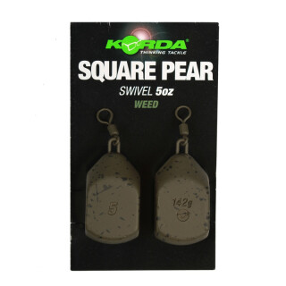 Korda Square Pear Swivel Blister (2 pcs) 5oz/140gr