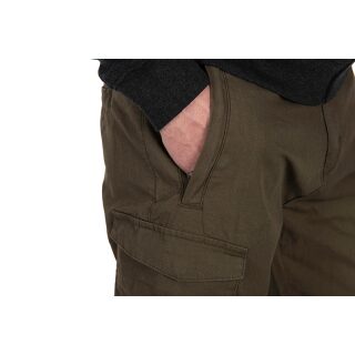 Fox - Collection Green & Black LW Cargo Trousers - L