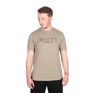 Fox - Ltd LW Khaki Marl T-Shirt - L