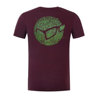 Korda Birdsnest Tee Burgundy