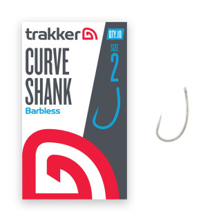 Trakker Curve Shank Hooks - Barbless