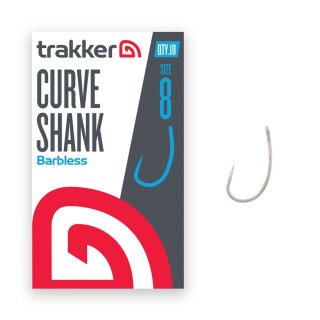 Trakker Curve Shank Hooks - Barbless
