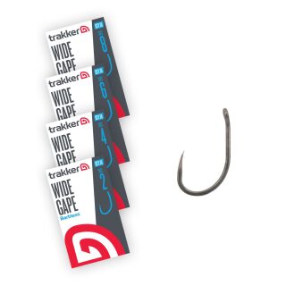 Trakker Wide Gape Hooks - Barbless