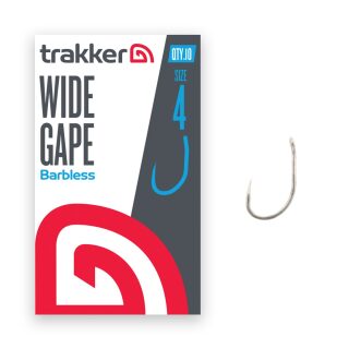 Trakker Wide Gape Hooks - Barbless