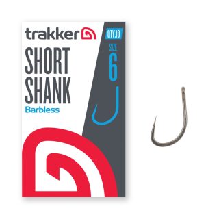 Trakker Short Shank Hooks Size 6 - Barbless