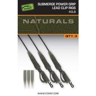 Fox - EDGES Naturals Submerge Power Grip Lead Clip 40lb