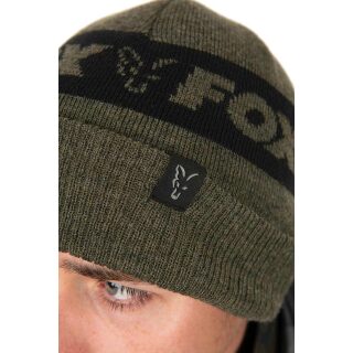 Fox - Collection Beanie Hat - Green & Black