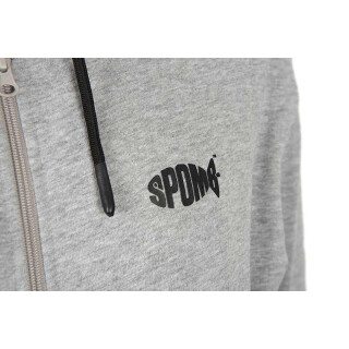 Spomb - Zipped Hoody Grey L