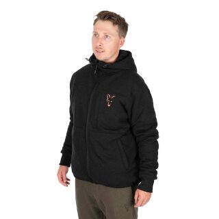 Fox - Collection Sherpa Jacket Black & Orange S