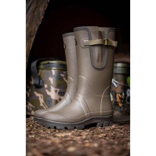 Fox - Neoprene Lined Camo/Khaki Rubber Boot