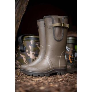 Fox - Neoprene Lined Camo/Khaki Rubber Boot Size 11 / 45