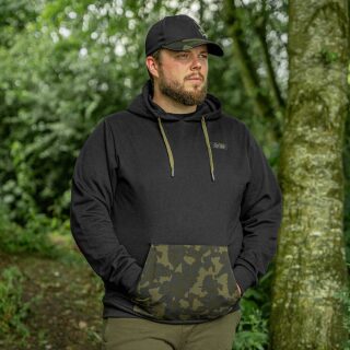 Avid Carp Minimal Hoodie Black