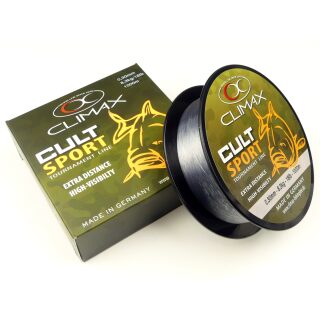 Climax - Cult Carp Sport Mono Grey 0,28mm 1000m