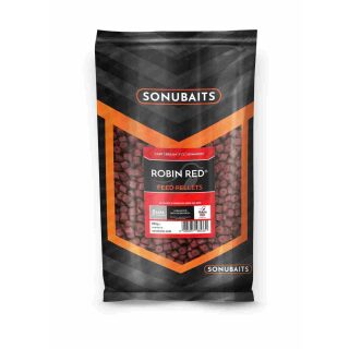 Sonubaits - Robin Red Feed Pellet - 8 mm (mit Loch) 900 g