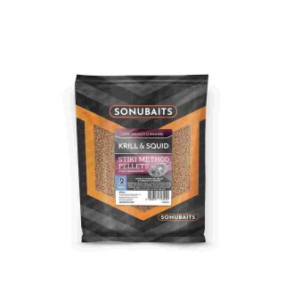 Sonubaits - Stiki Method Pellet - Krill & Squid 2 mm 650 g