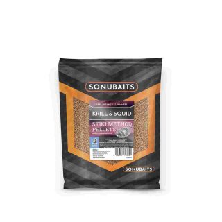 Sonubaits - Stiki Method Pellet - Krill & Squid 2 mm...