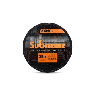 Fox - Submerge Orange Sinking Braid 300m