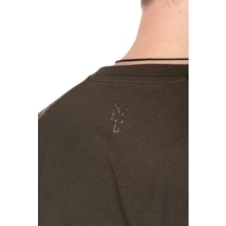 Fox - Khaki/Camo Outline T-Shirt