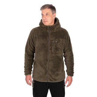 Fox - Khaki HD Premium Full Zip Teddy Jacket - M