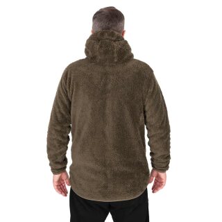 Fox - Khaki HD Premium Full Zip Teddy Jacket - M