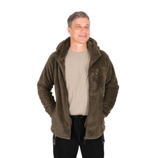 Fox - Khaki HD Premium Full Zip Teddy Jacket - M