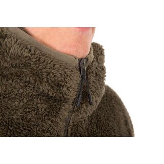 Fox - Khaki HD Premium Full Zip Teddy Jacket - M