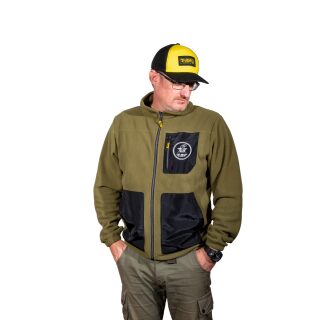 Black Cat - Fleece Jacke L