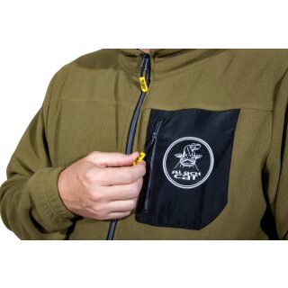 Black Cat - Fleece Jacke L
