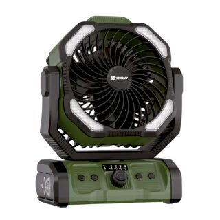 Holdcarp Rechargeable DoubleMotor Fan