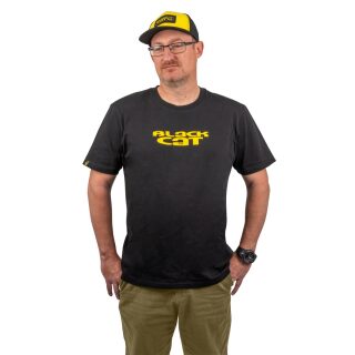 Black Cat - Logo Black T-Shirt L